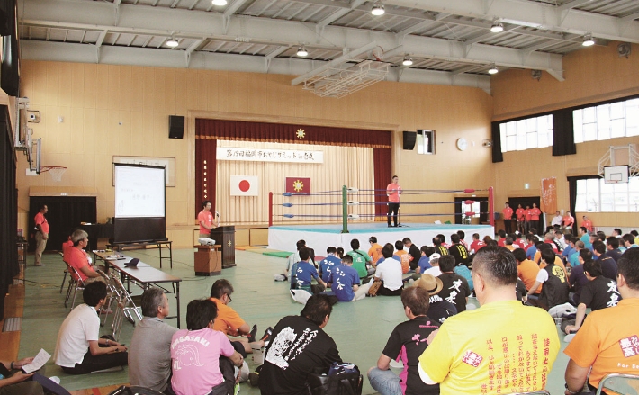 【福岡市立  壱岐小学校】やればできる！イキれ！おやじたち！〜第19回 福岡市おやじサミットin壱岐開催！の画像02